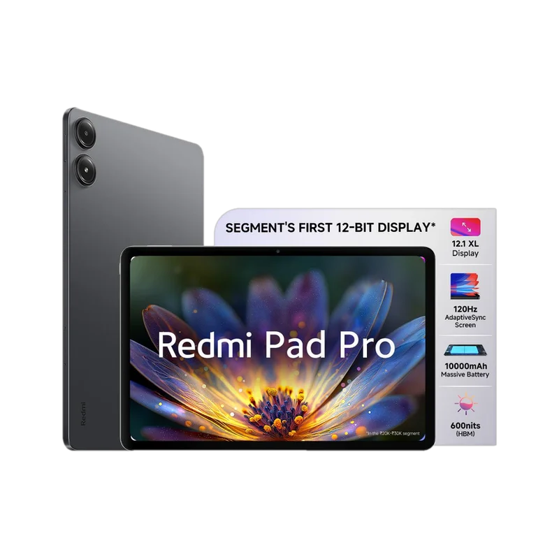 Redmi Pad Pro 6 GB RAM 128 ROM 12 1 Inch Wi Fi Only Tablet Mist Blue product photo